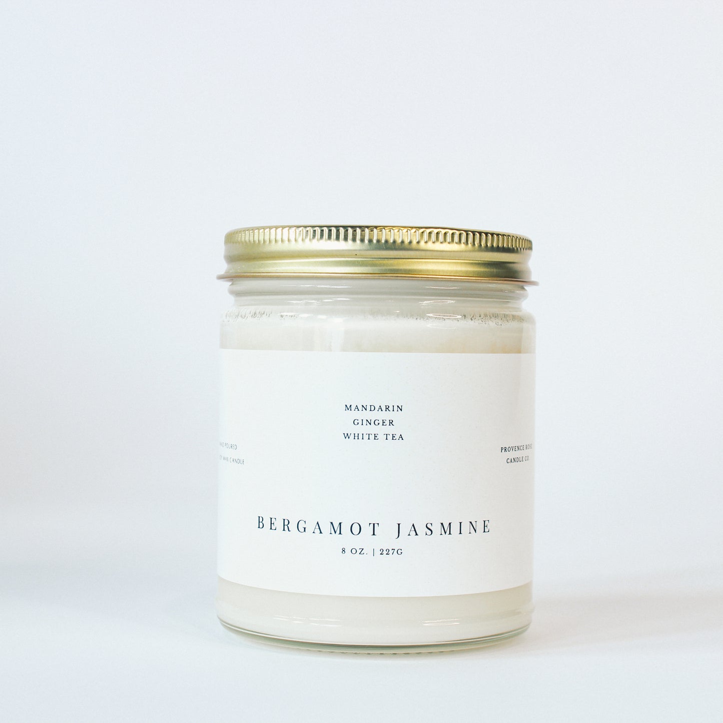 Bergamot Jasmine Jar Candle