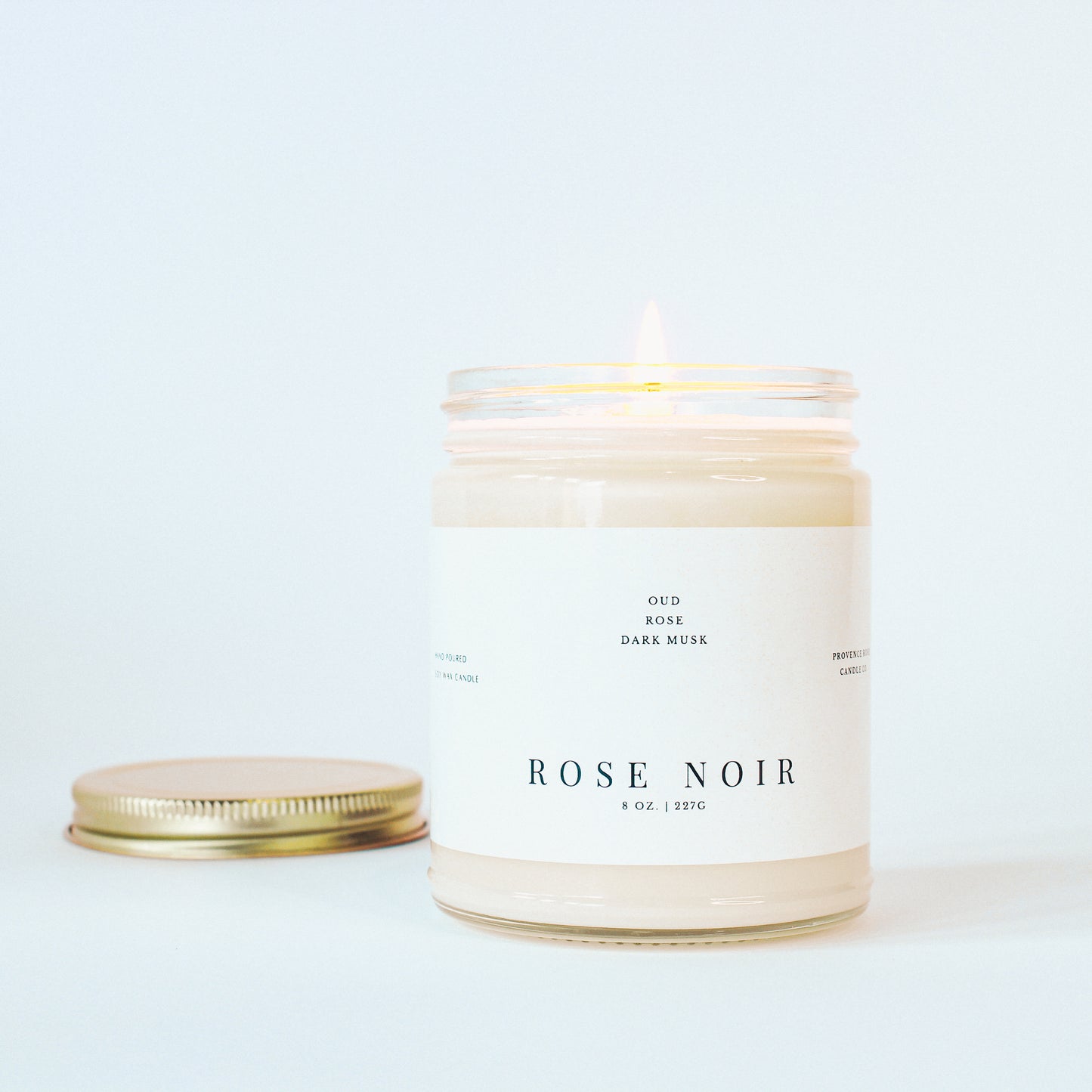 Rose Noir Jar Candle