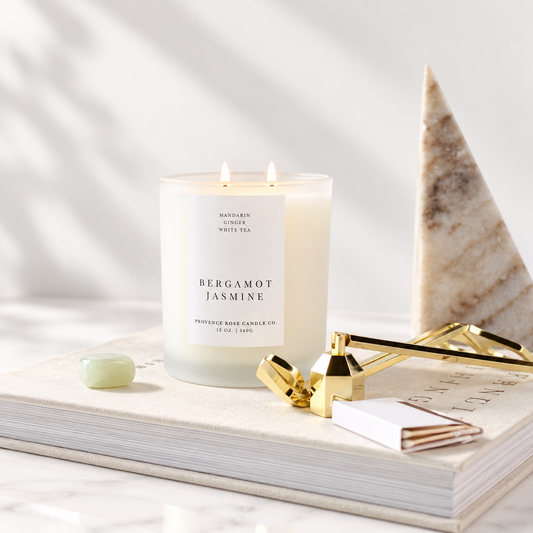 Bergamot Jasmine 2-Wick Candle