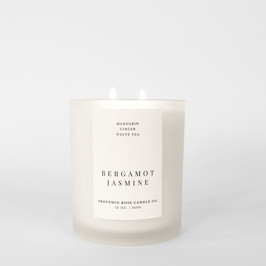Bergamot Jasmine 2-Wick Candle