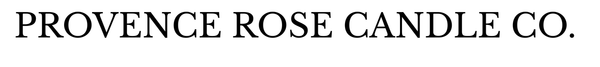 PROVENCE ROSE CANDLE CO.