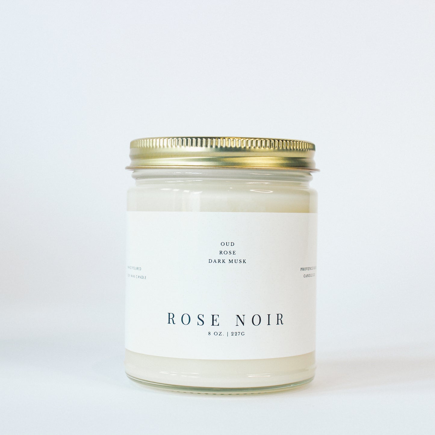 Rose Noir Jar Candle