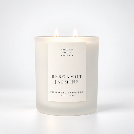 Bergamot Jasmine 2-Wick Candle