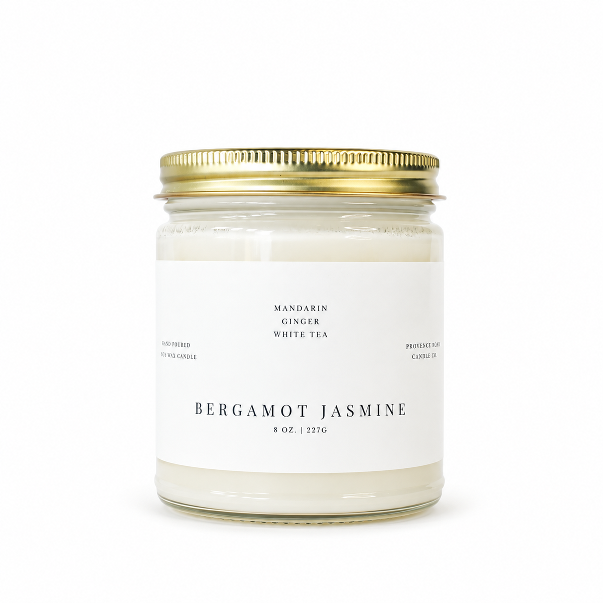 Bergamot Jasmine Jar Candle