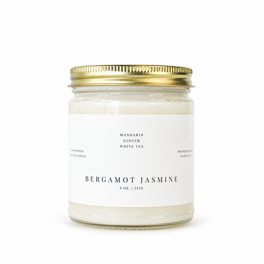 Bergamot Jasmine Jar Candle
