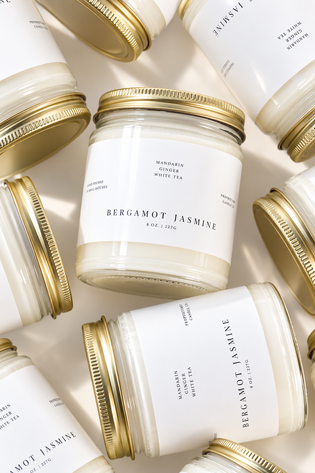 Bergamot Jasmine Jar Candle
