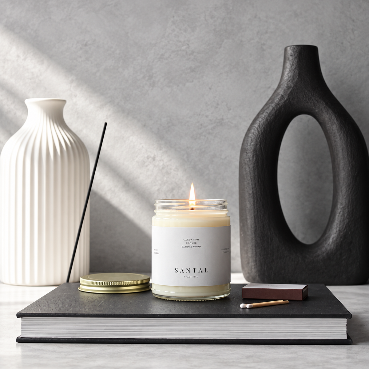 Santal Jar Candle