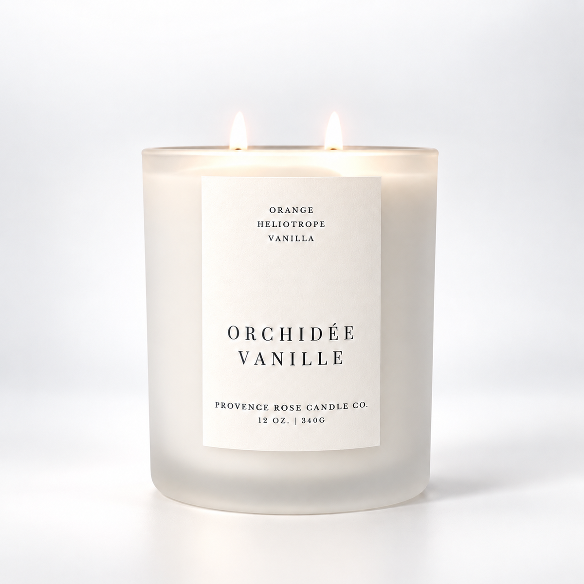 Orchidée Vanille 2-Wick Candle